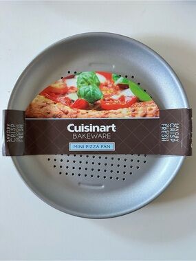 Cuisinart Silver Mini Perforated Pizza Pan
